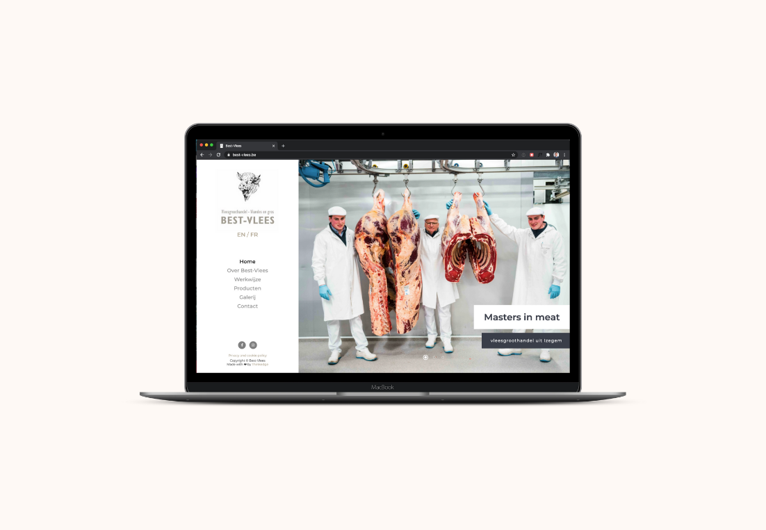 Homepage website Best-vlees