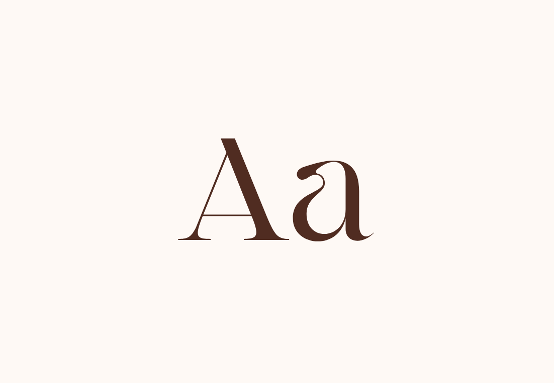 Qraline - Typografie